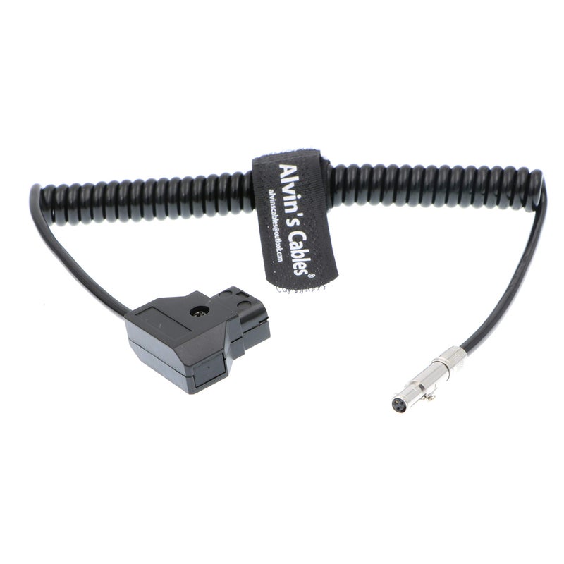 Alvin's Cables Odyssey 7 7q Monitor Coiled Power Cable Original NSC3F 3 Pin to D Tap - Image 3